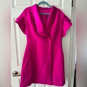 Elegant Pink Women's Dress